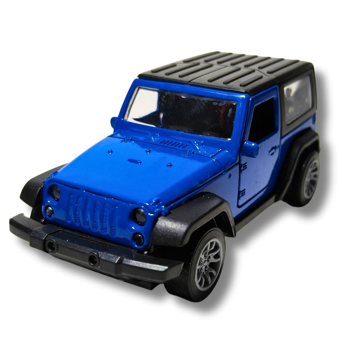 blue die cast mahindra thar toy car – 1:32 scale metal model