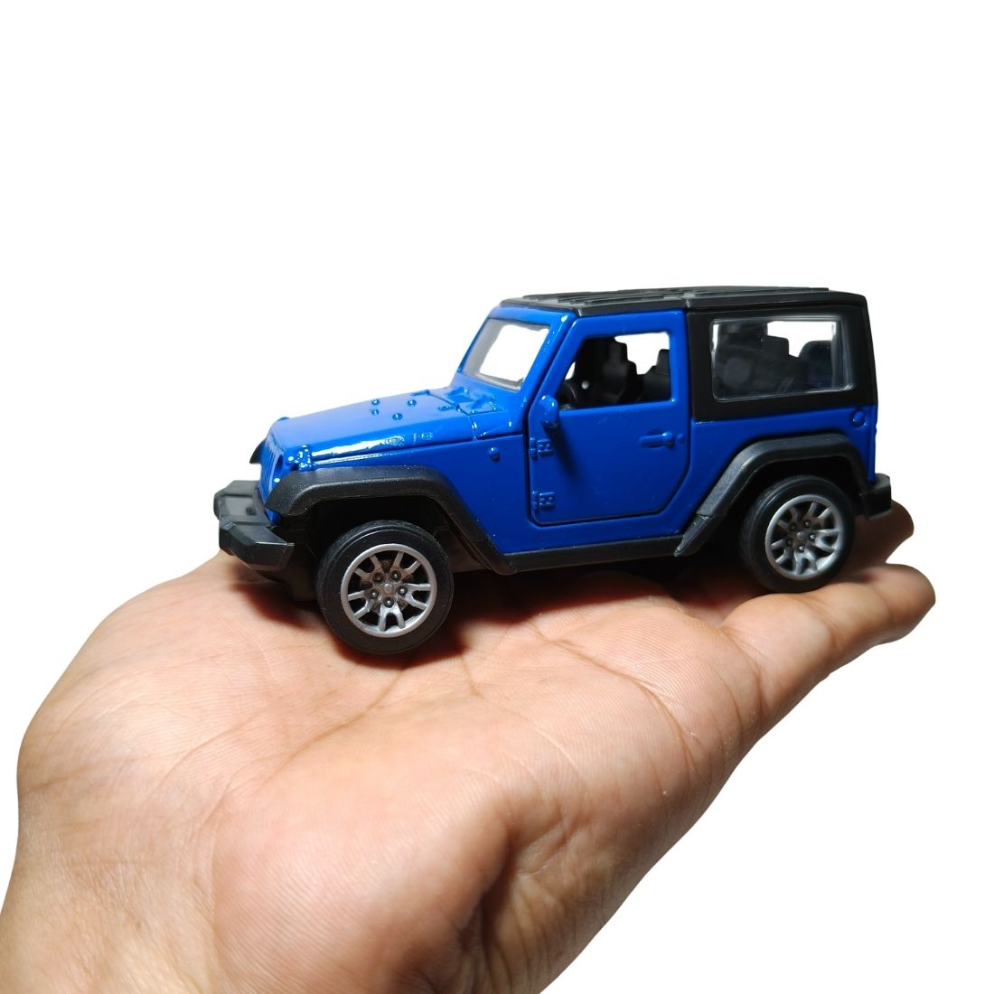mahindra thar blue die cast toy car – 1:32 scale collectible